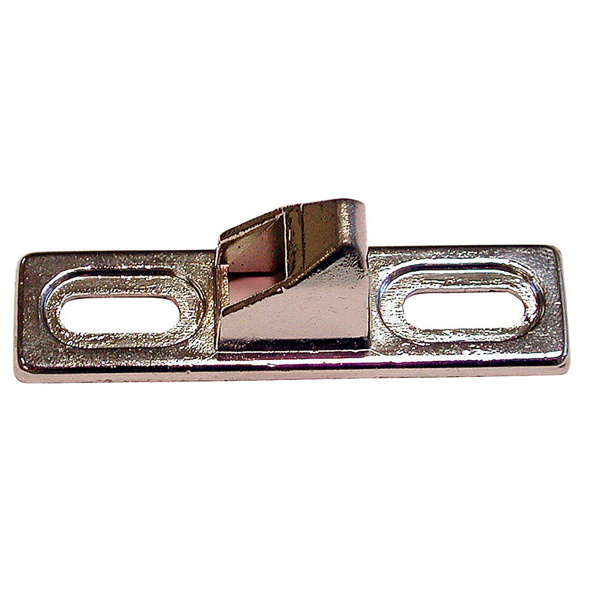 Barton Kramer - 488C - Chrome Silver Cast Metal Latch Keeper 1 Pack