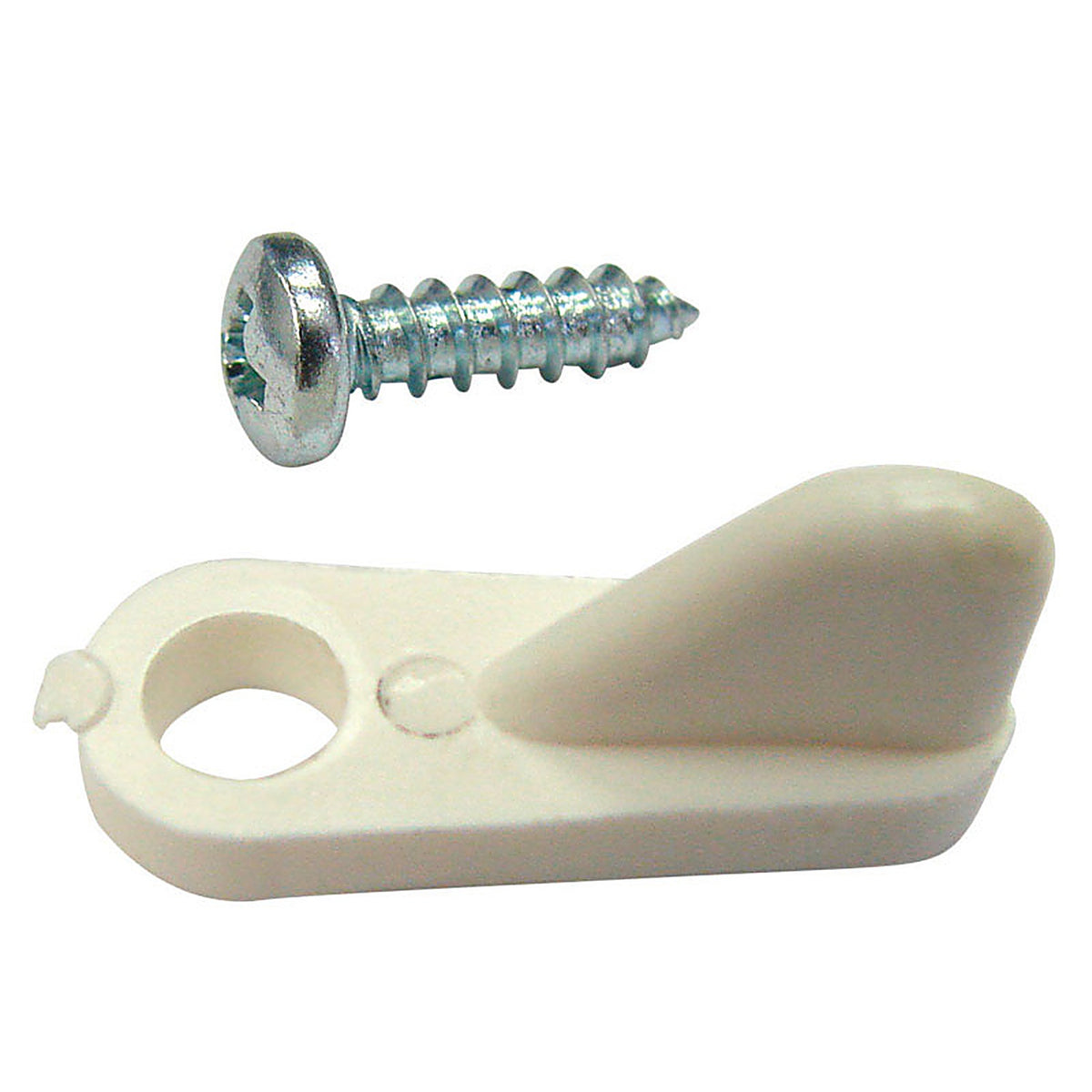 Barton Kramer - 623C - White Nylon Screen Clip 1 Pack
