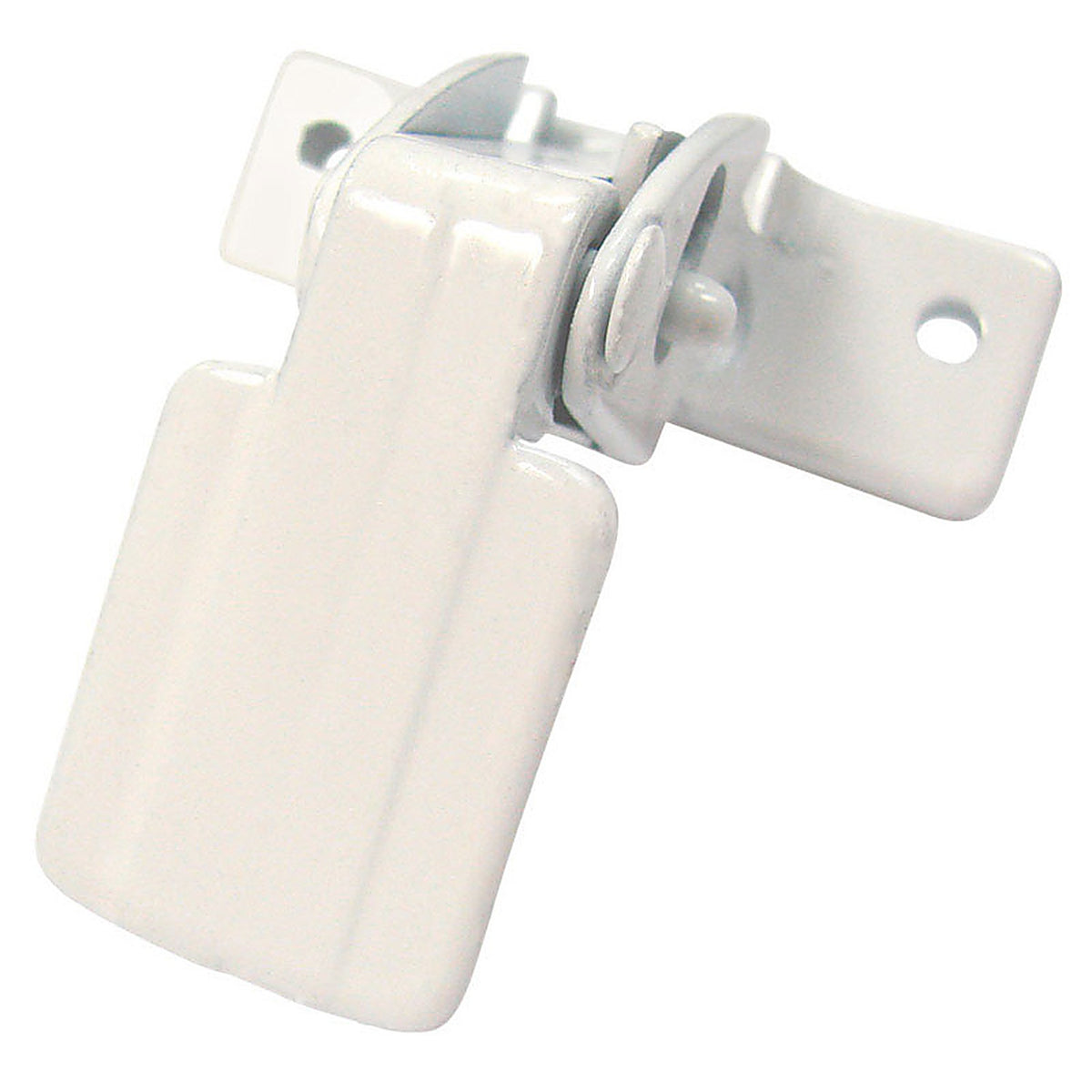 Barton Kramer - 712C - Satin White Aluminum Door Latch 1 Pack