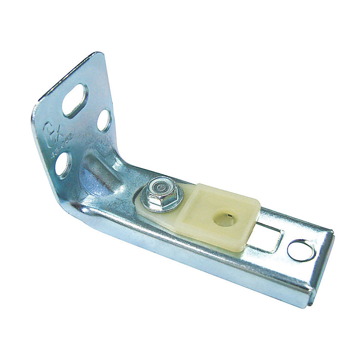 Barton Kramer - 2080C - 2-7/8 In. L Mill Silver Steel Bi-Fold Door Pivot Jamb Bracket 2 Pack