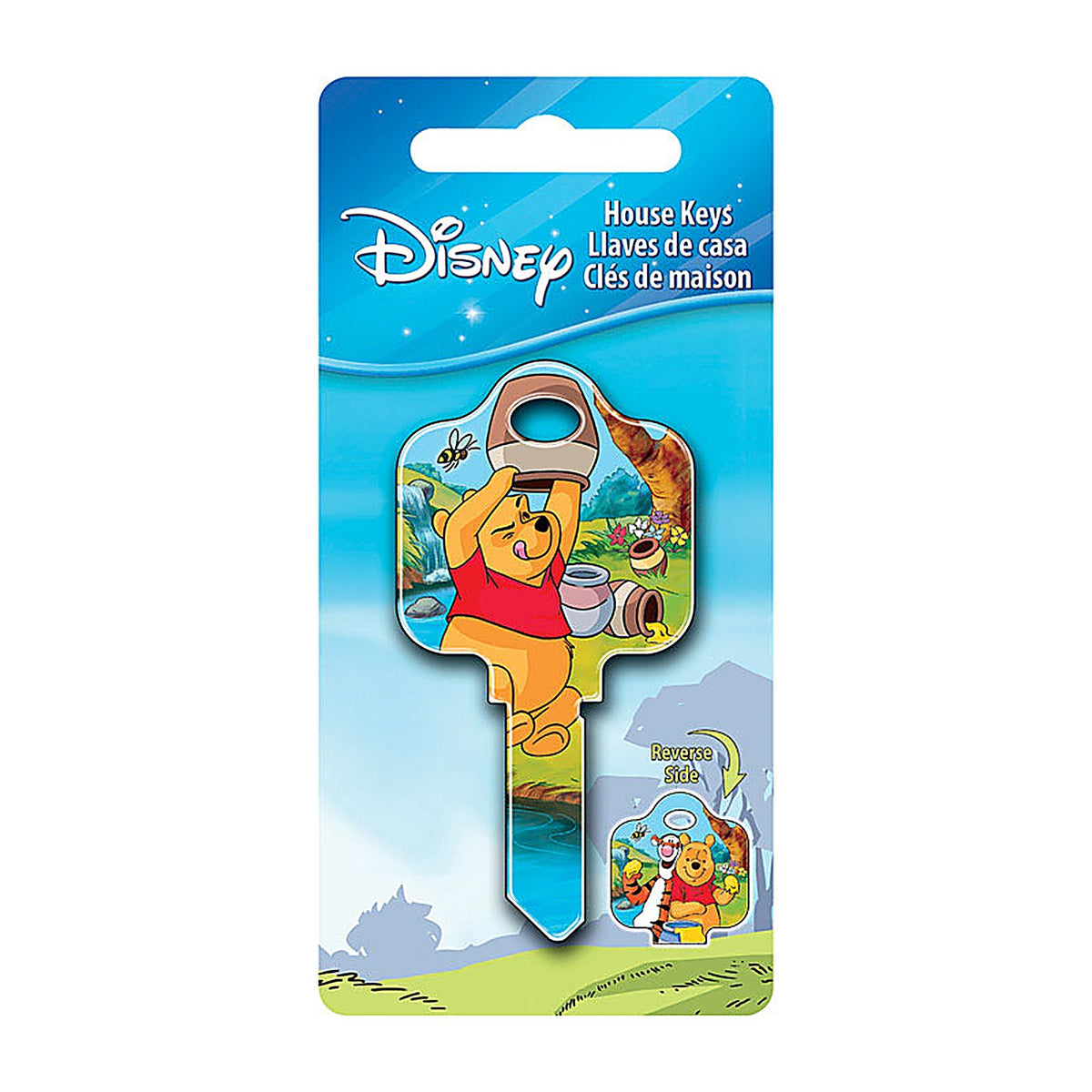 Hillman 87652 Disney Winnie The Pooh House Key Blank 68 SC1 Single sided For Schlage Locks