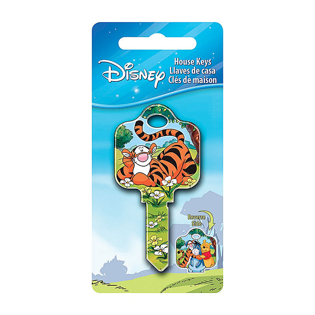 Hillman 87653 Disney Tigger Bounce House Key Blank 68 SC1 Single sided For Schlage Locks