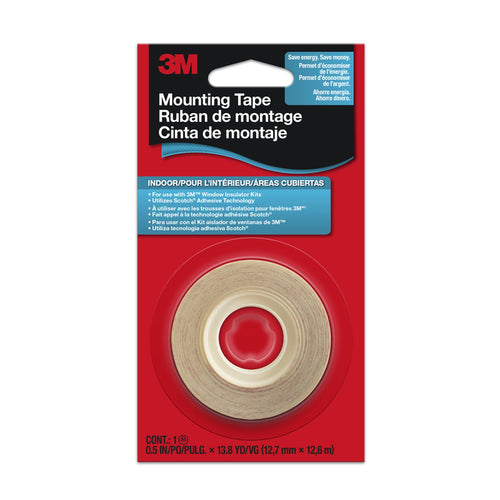 3M 2145C Clear Indoor Mounting Tape 1/2 in. W x 41.4 ft. L