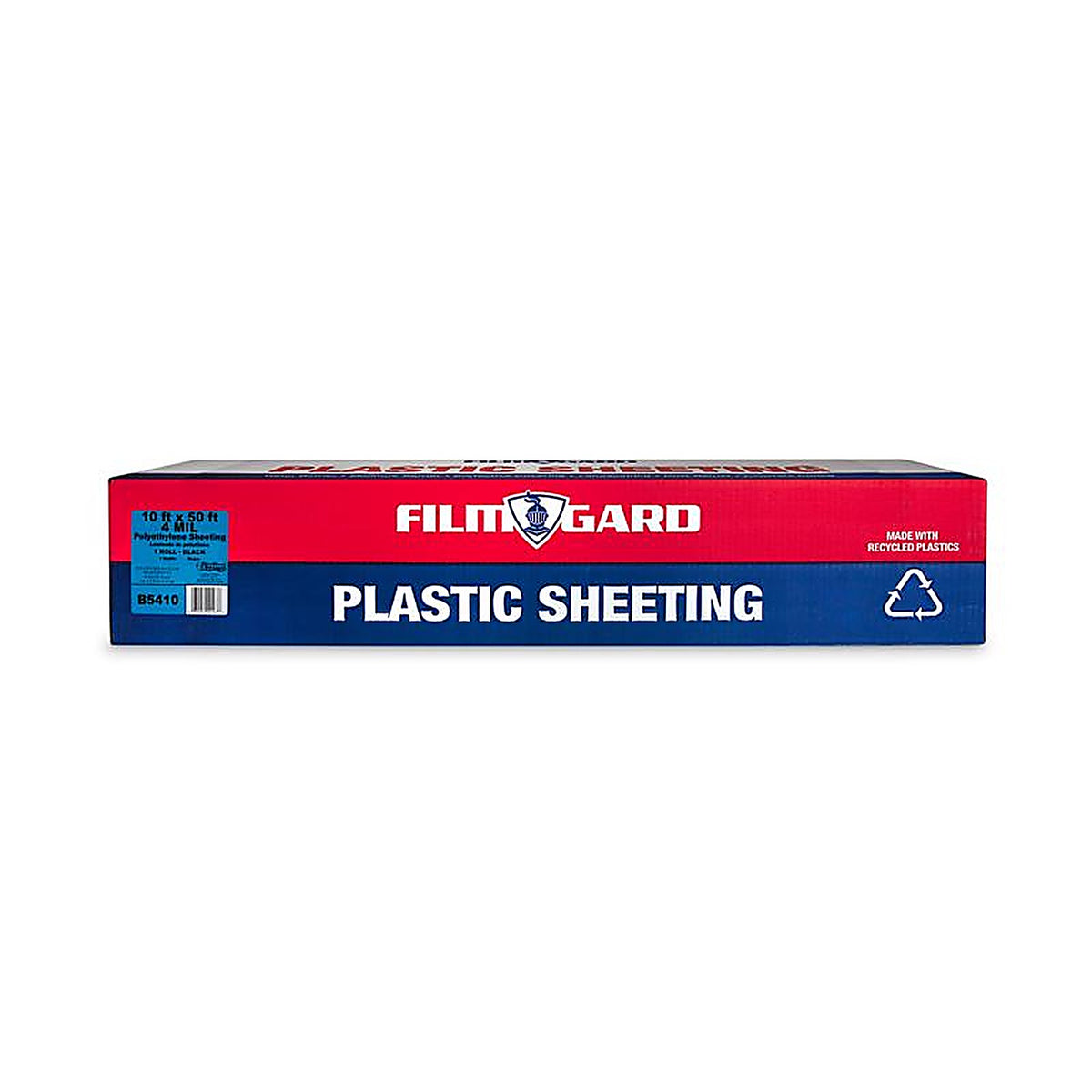 Film-Gard - 625914 - Plastic Sheeting 4 Mil X 10 Ft. W X 50 Ft. L Polyethylene Black 1 Pack