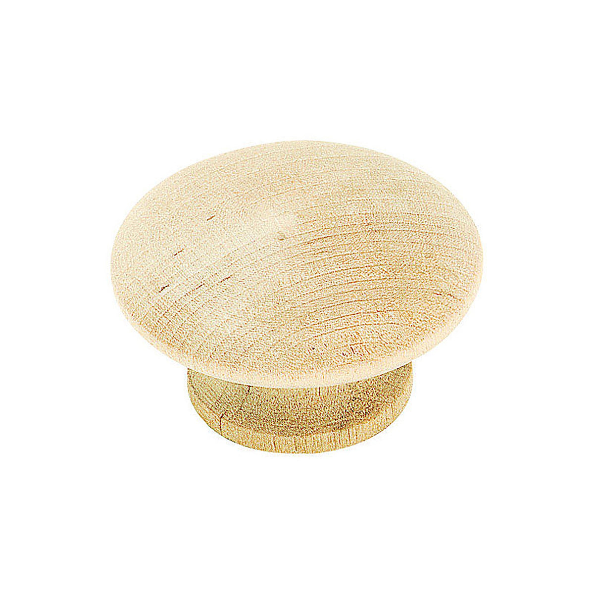 Amerock - BP813WD - Traditional Round Cabinet Knob 1-1/2 In. D 7/8 In. Unfinished 2 Pack