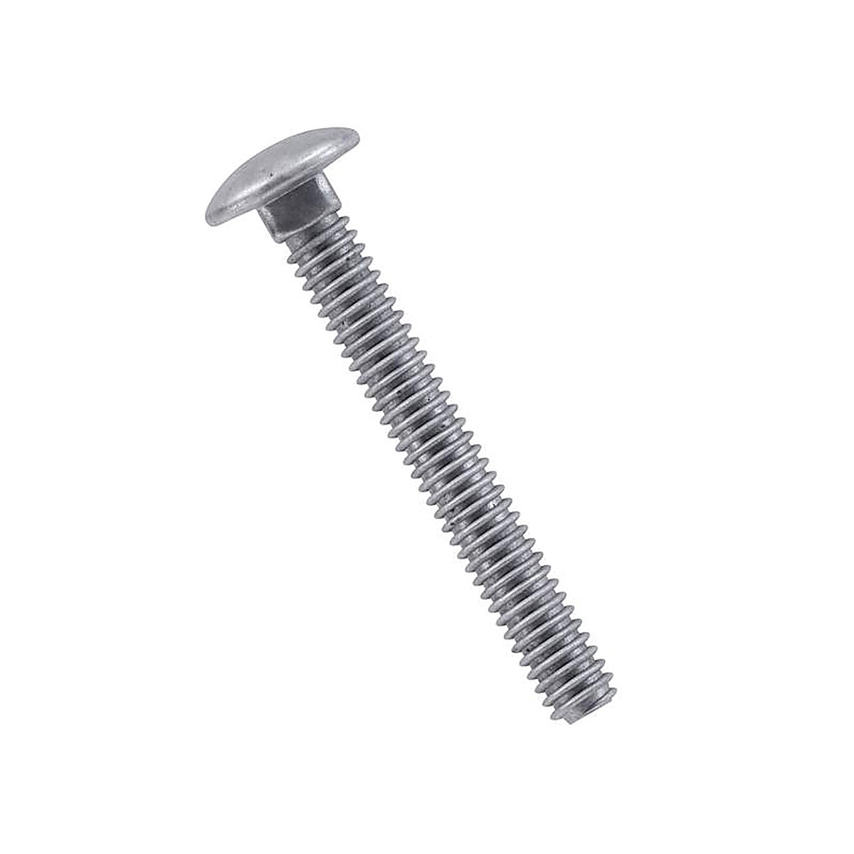 Hillman - 812527 - 1/4 In. X 5 In. L Hot Dipped Galvanized Steel Carriage Bolt 100 Pack
