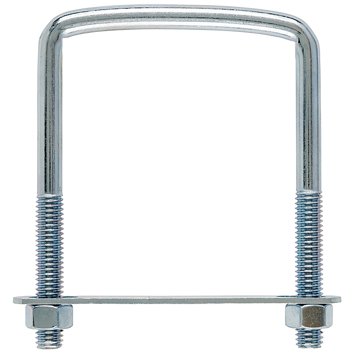 Hampton 02-3452-504 3/8 in. x 3 in. W x 4 in. L Coarse Zinc-Plated Steel Square Bend U Bolt