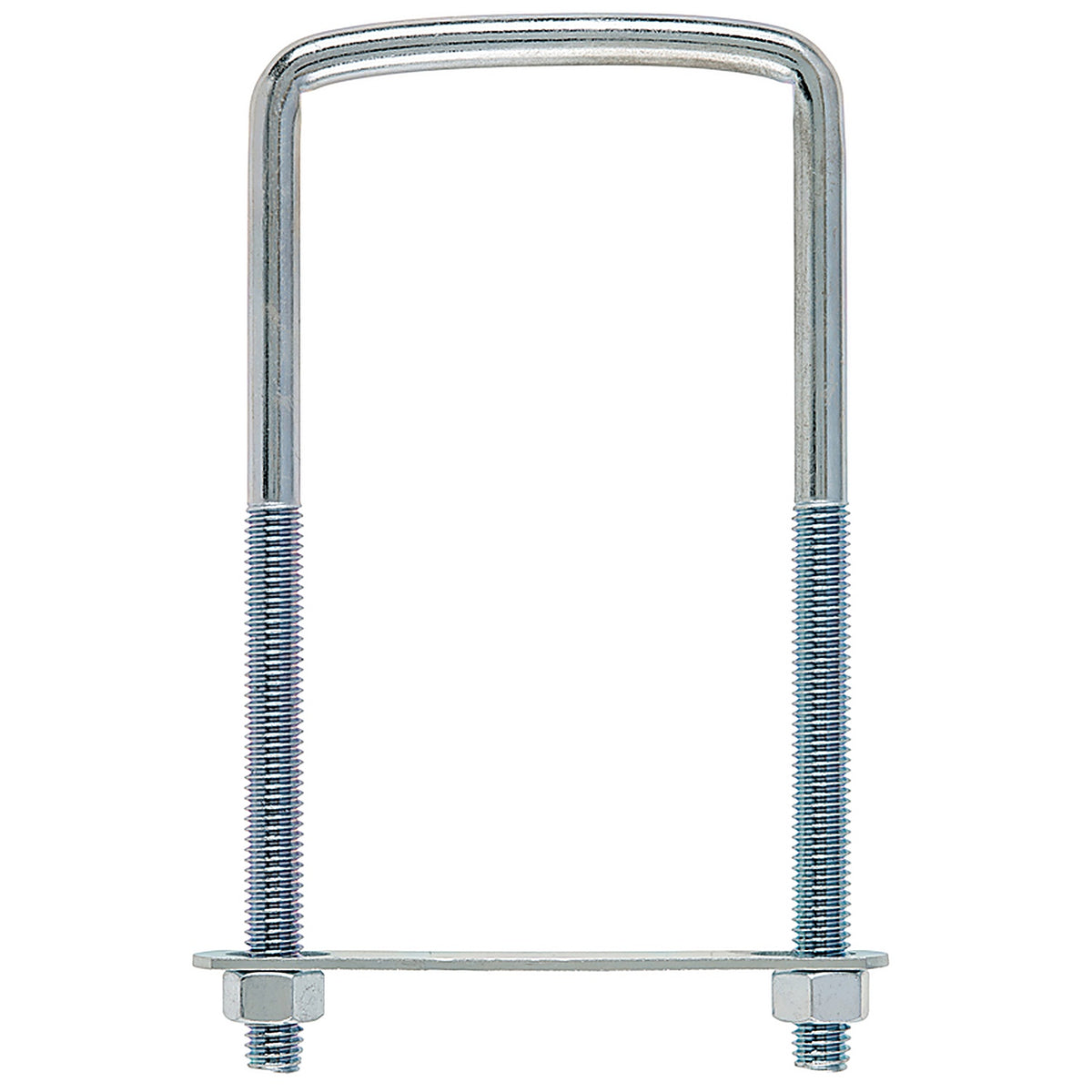 Hampton 02-3452-506 3/8 in. x 3 in. W x 6 in. L Coarse Zinc-Plated Steel Square U-Bolt