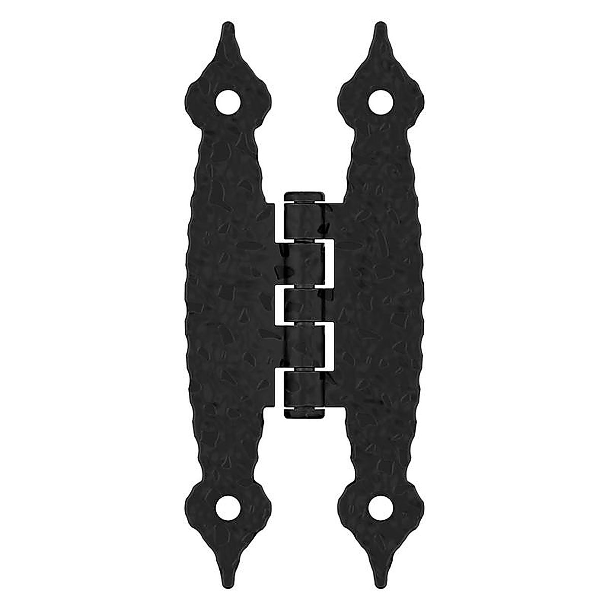 Amerock - BPR3404CB - 1-1/2 In. W X 3-1/2 In. L Black Steel Cabinet Hinge 1 Pack