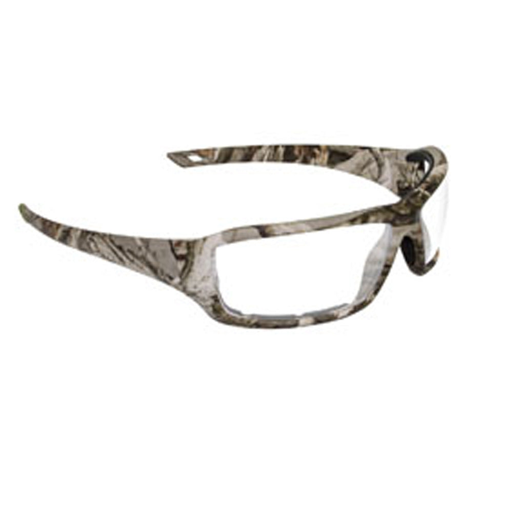 SAS Safety 5550-01 Camo Safety Glasses Dry Forest Frame/Clear Lens