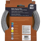 Hillman 122070 0.096 0.099 in. Dia. x 100 ft. L Galvanized Steel 20 Ga. Wire