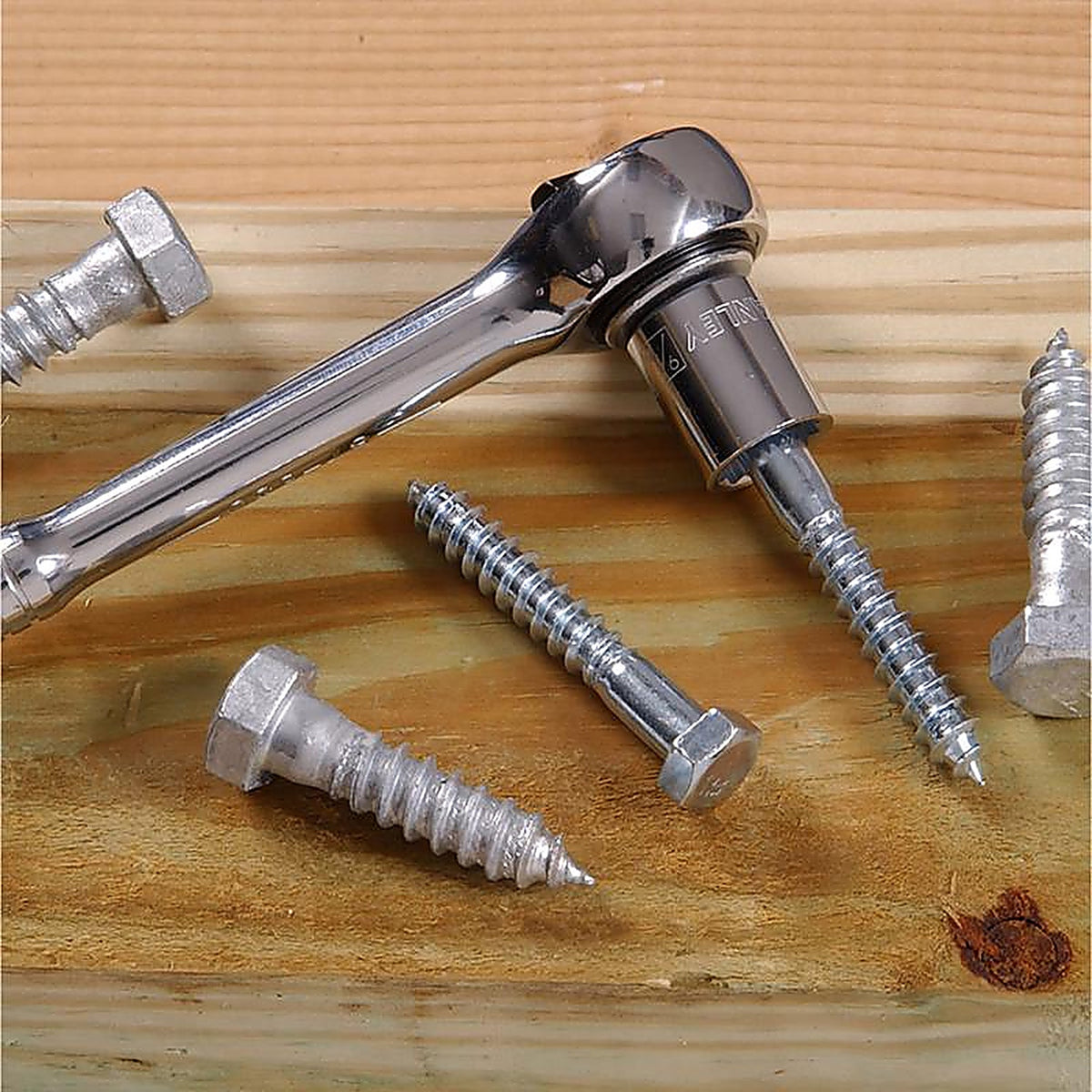 Hillman - 812015 - 1/4 In. X 3 In. L HEX Hot Dipped Galvanized Steel Lag Screw 100 Pack