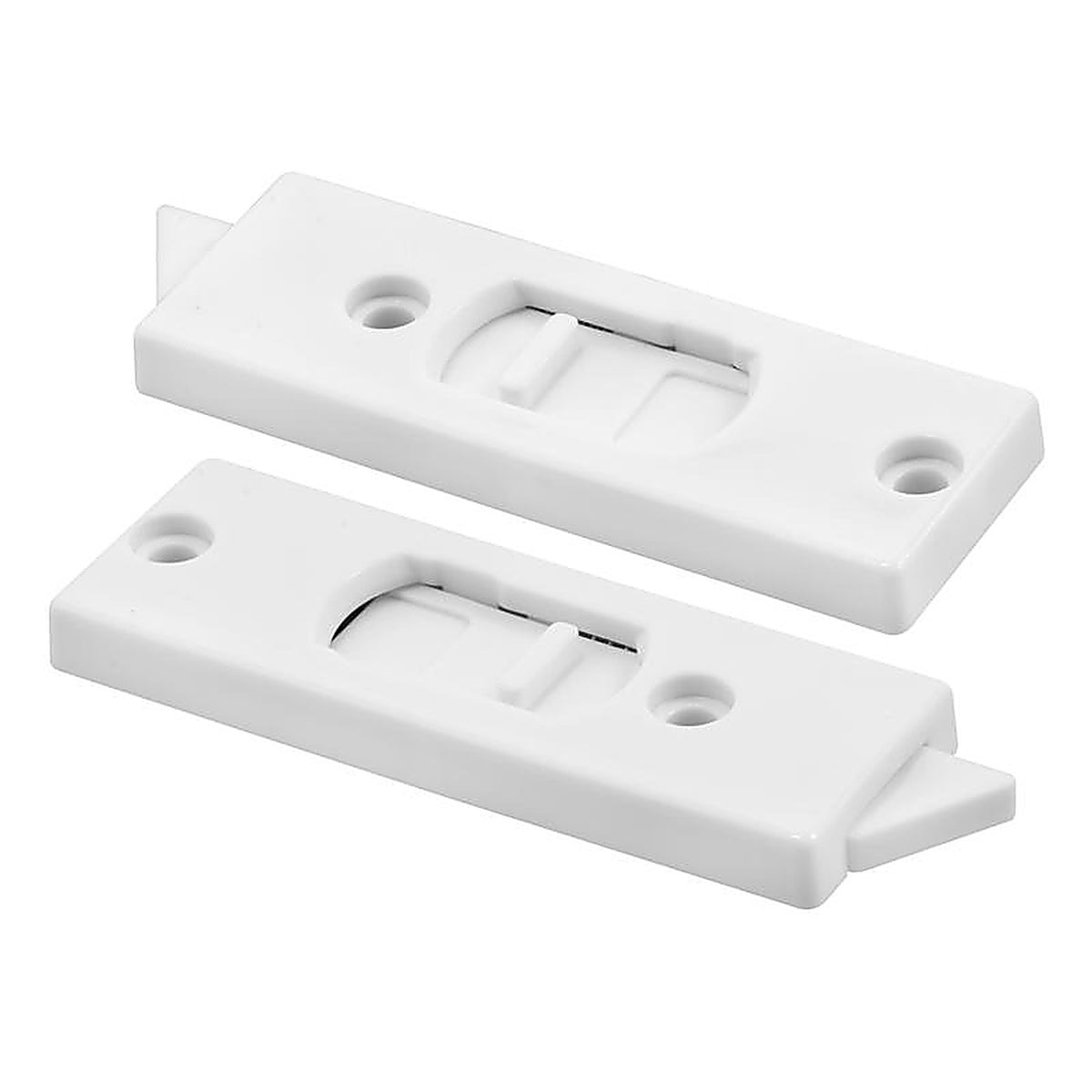 Prime-Line - F 2599 - White Vinyl Window Tilt Latch 1-1/4 In. W X 3.375 In. L for Wood Window 1 Pack