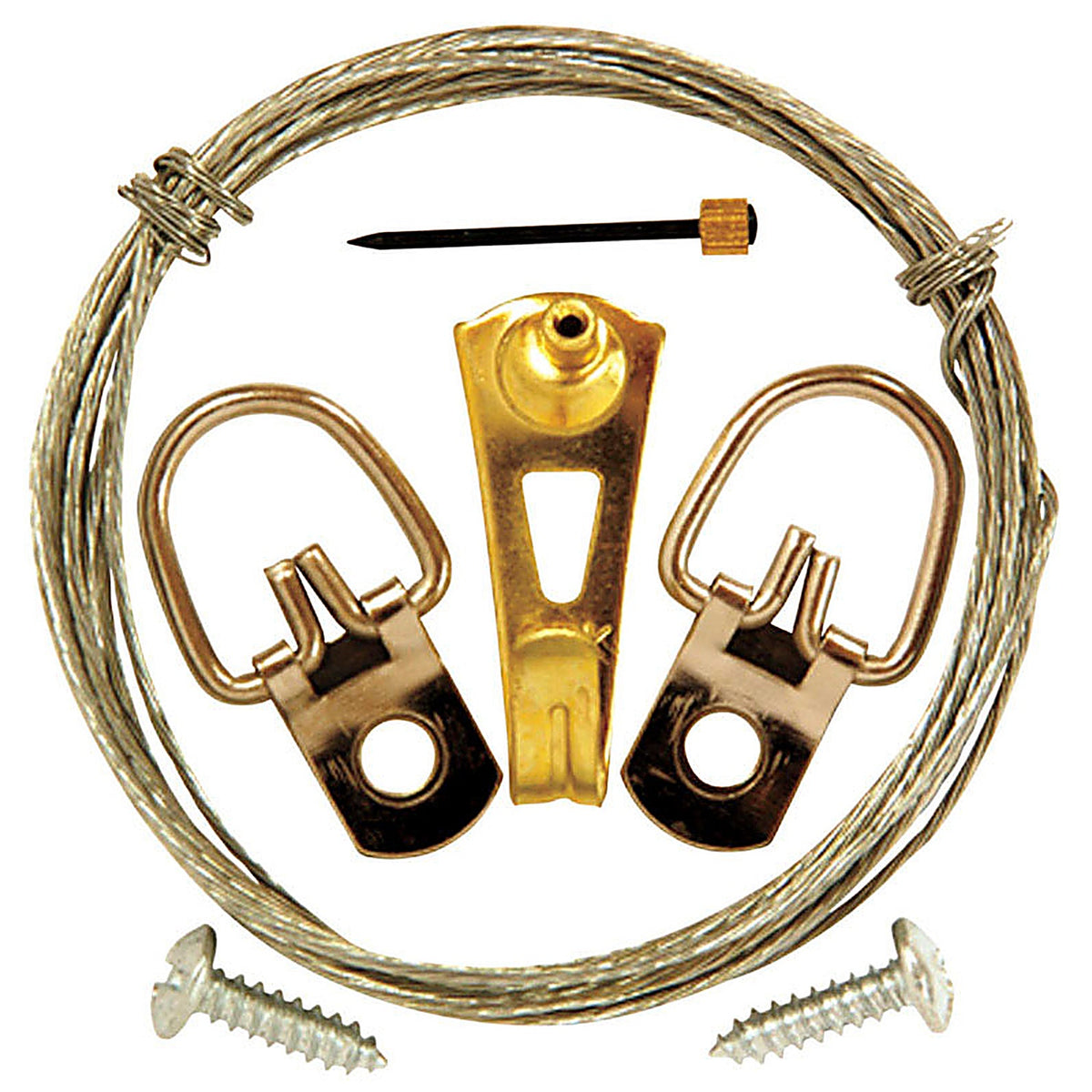OOK 55074 Steel-Plated Professional Picture Hanging Set 30 lb. 7/Pack