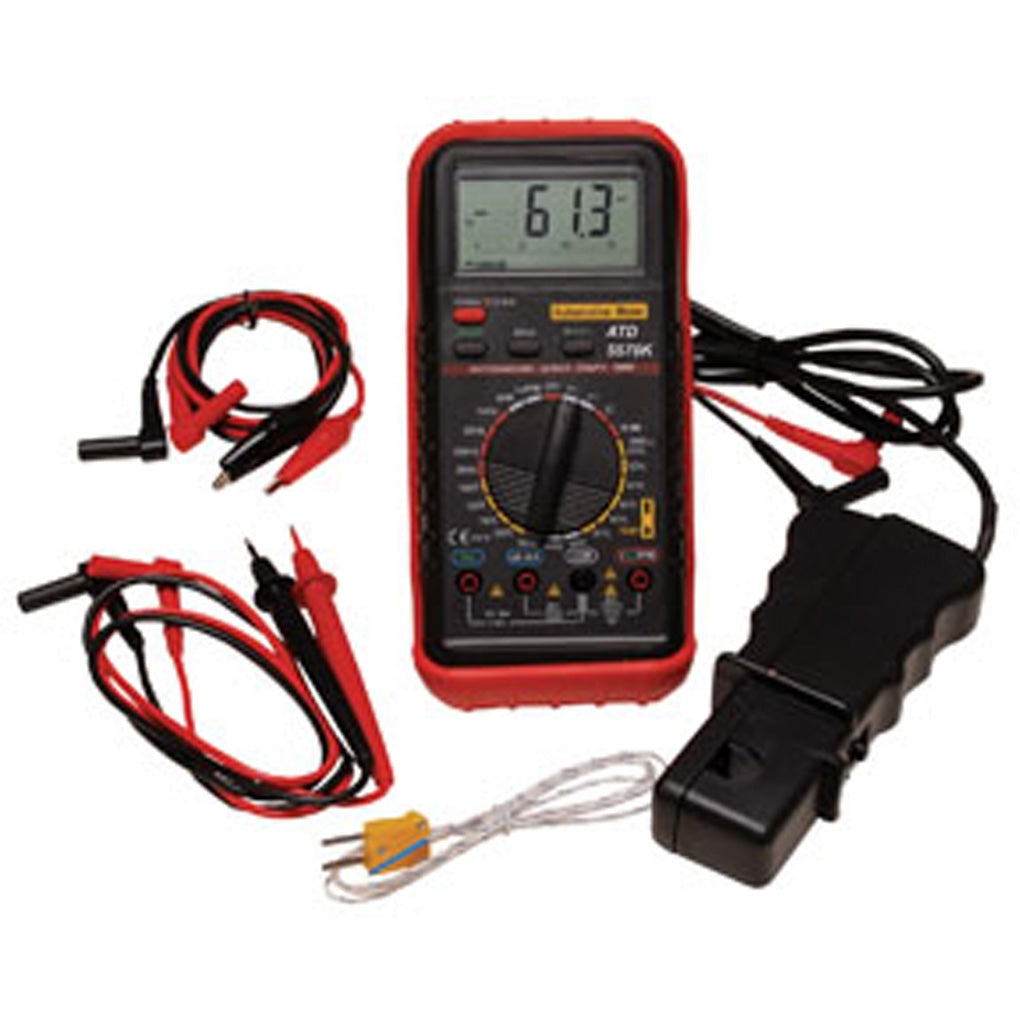 ATD 5570K Deluxe Automotive Meter with RPM and Temperature Functions