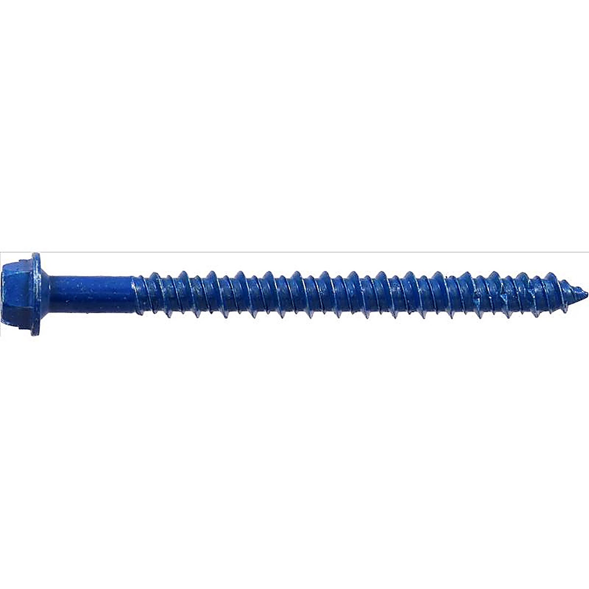 Hillman 375296 Tapper Steel Hex Head Concrete Screw Anchor 100/Pack