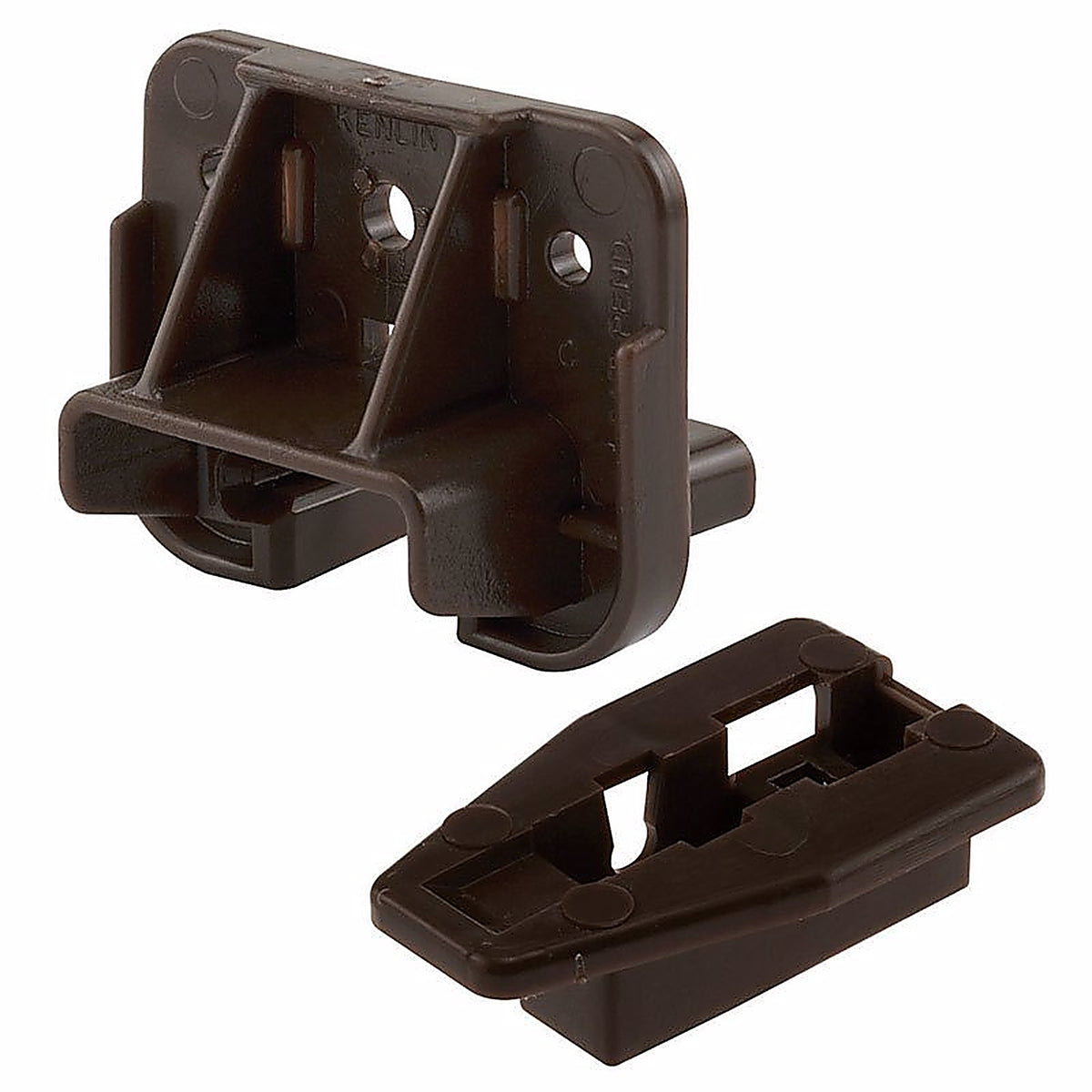 Prime-Line - R 7321 - 1-3/16 in. L Plastic Center Guide Drawer Track Guide And Glide 1 pk