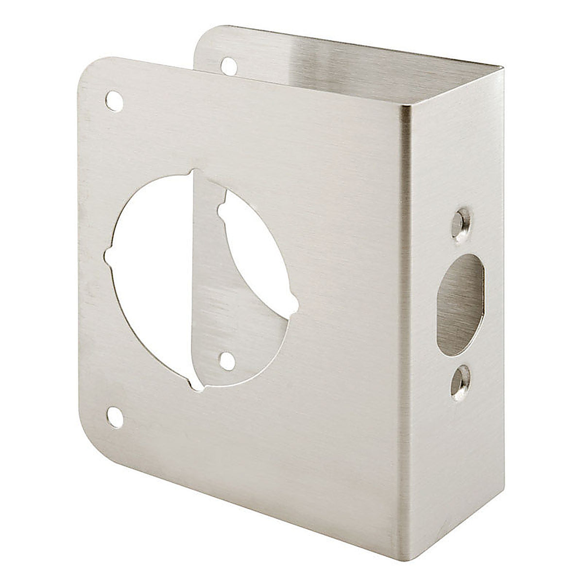 Prime-Line U9590 4.5 in. H x 3.875 in. L Brushed Stainless Steel Stainless Steel Door Reinforcer