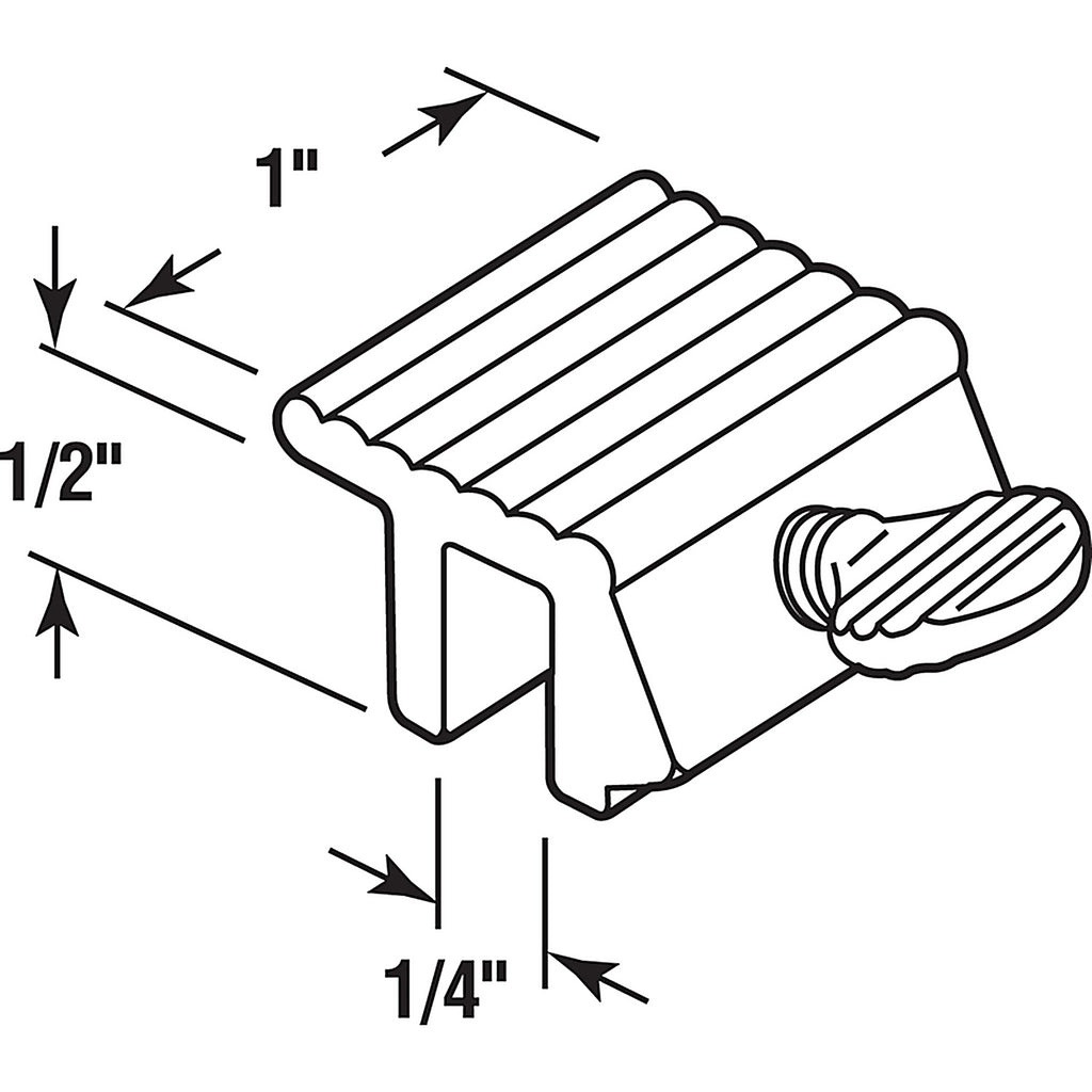 Prime-Line U9800 Aluminum Window Lock 1/Pack