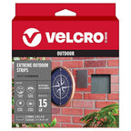 Velcro Brand - 91471 - Extreme Outdoor Small Nylon Hook and Loop Fastener 4 In. L 3 Pack