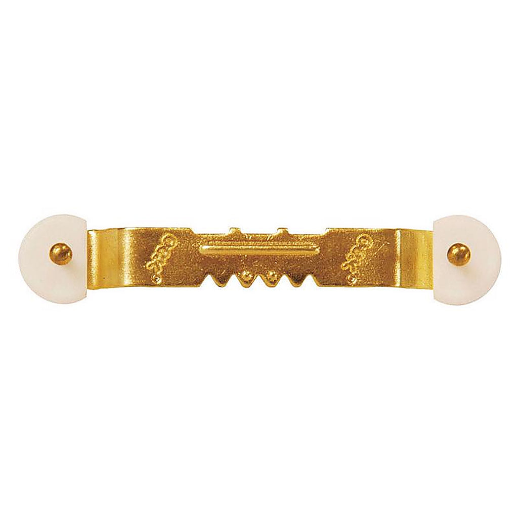 OOK 50374 ReadyNail Brass-Plated Sawtooth Picture Hanger 40 lb. 3/Pack