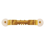 OOK 50374 ReadyNail Brass-Plated Sawtooth Picture Hanger 40 lb. 3/Pack
