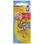 OOK 50582 ReadyNail Brass-Plated Conventional Picture H10 lb. 6/Pack