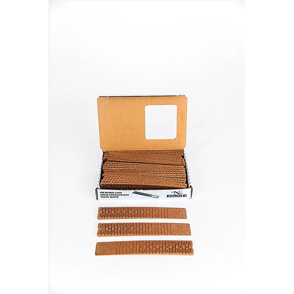 Nelson Wood Shims - WC8/32/15/50LA - 1.25 In. W X 7.75 In. L Wood Composite Shims 32 Pack