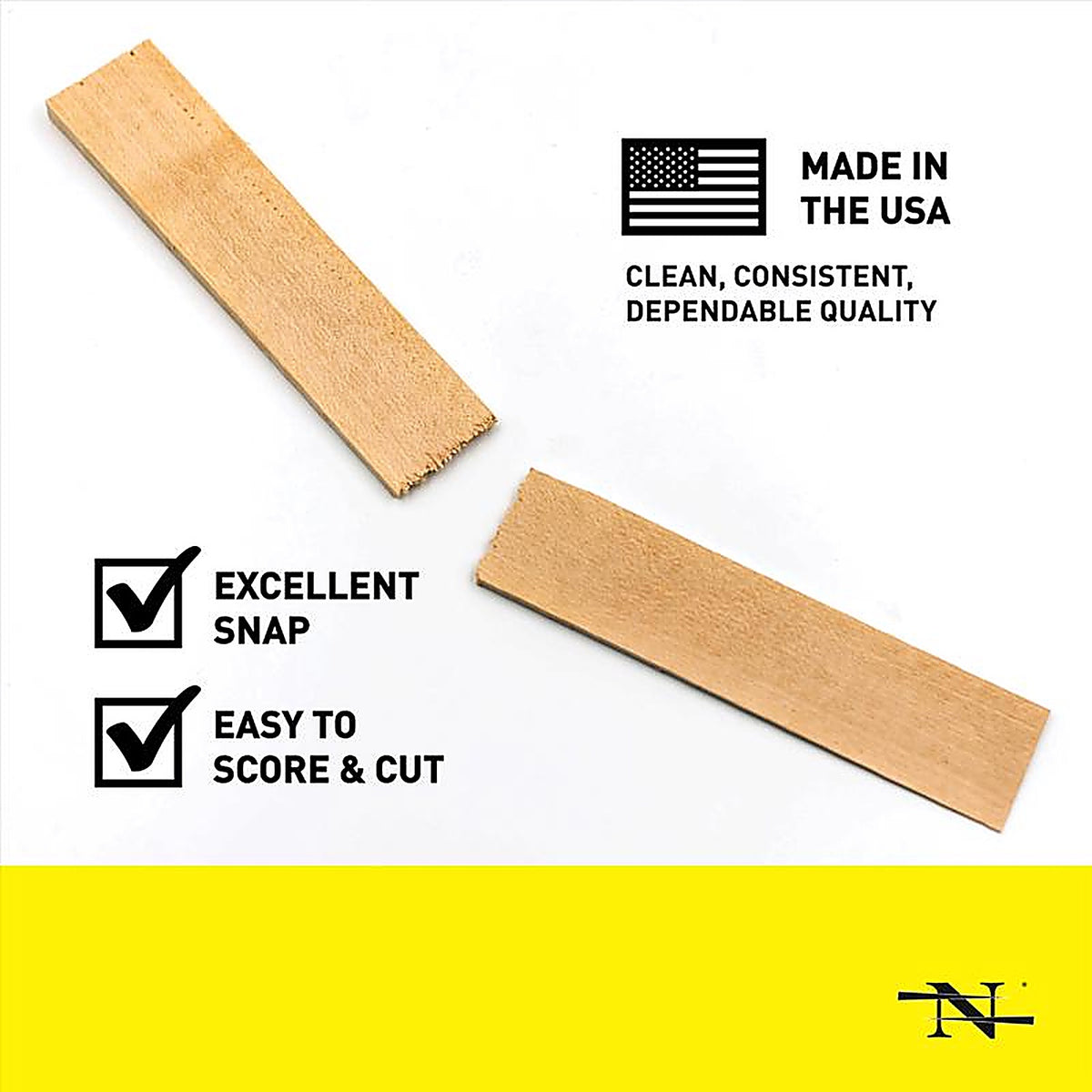 Nelson Wood Shims - CSH12/42/12/48B - 1.5 In. W X 12 In. L Wood Shim 42 Pack