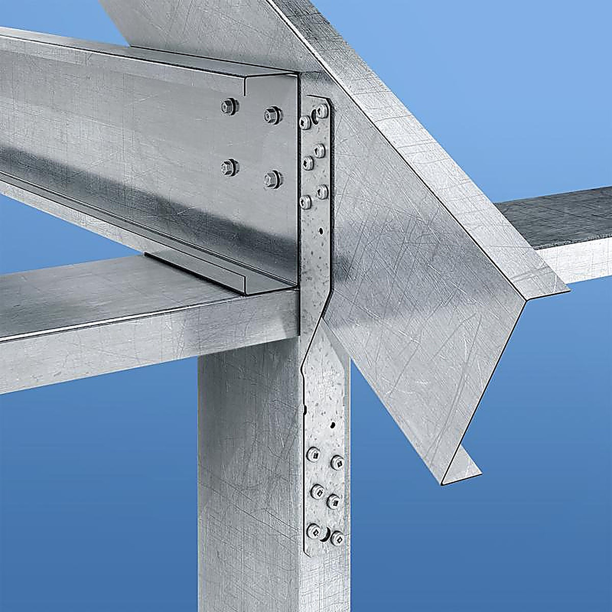 Simpson Strong-Tie - LTS16 - 16 In. H X 1.25 In. W 18 Ga. Galvanized Steel Twist Strap