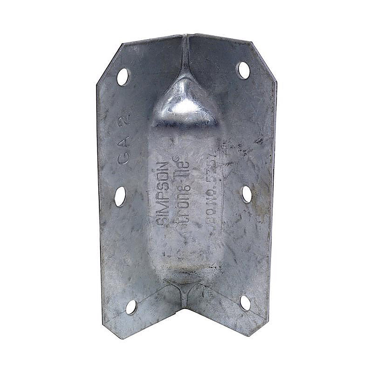 Simpson Strong-Tie GA2 1.3 in. W x 3.3 in. L Galvanized Steel Gusset Angle