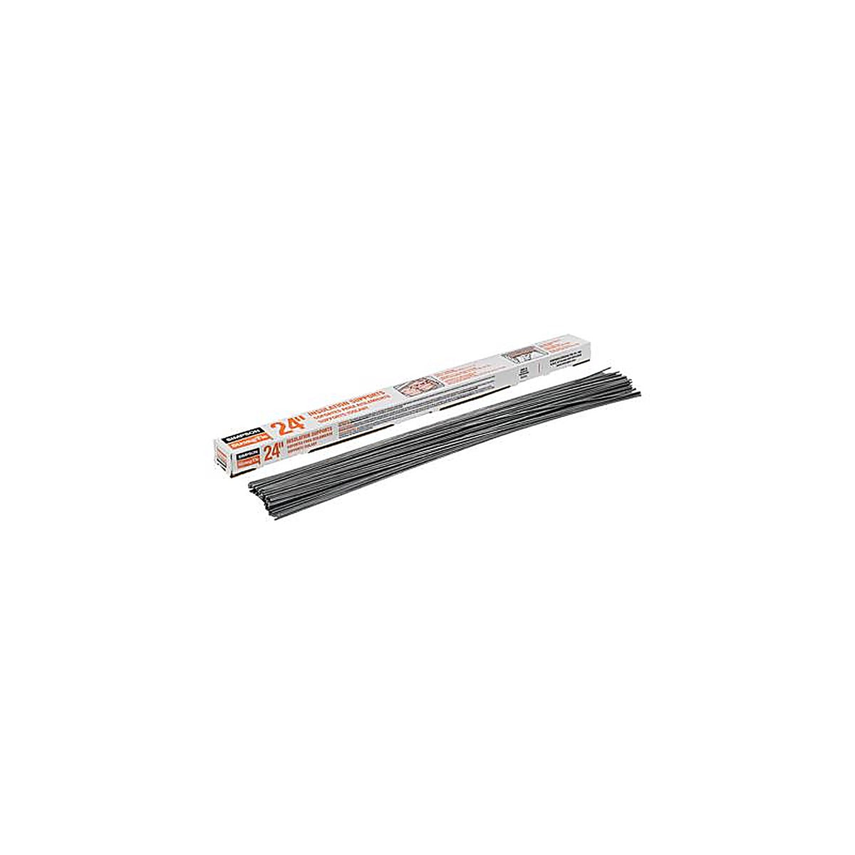 Simpson Strong-Tie IS24-R100 23.5 in. H x 0.08 in. W 14 Ga. Steel Insulation Support