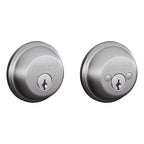 Schlage - B62CS G 626 - Satin Chrome Zinc Double Cylinder Deadbolt