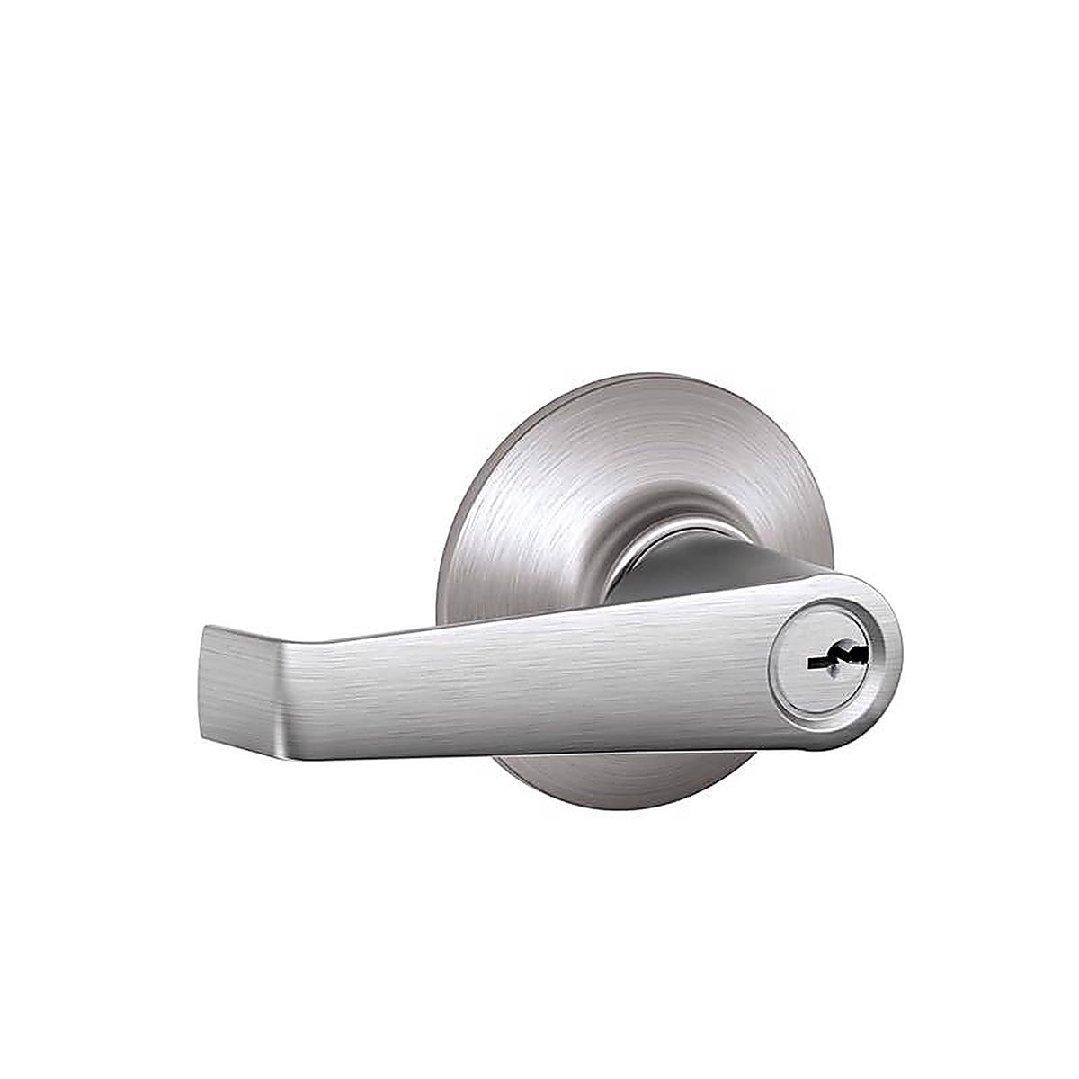 Schlage F51CSVELA626 Elan Satin Chrome Entry Lockset 1-3/4 in.