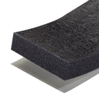 M-D 43154 Black Rubber Weather Stripping Tape 10 ft. L x 3/8 in.