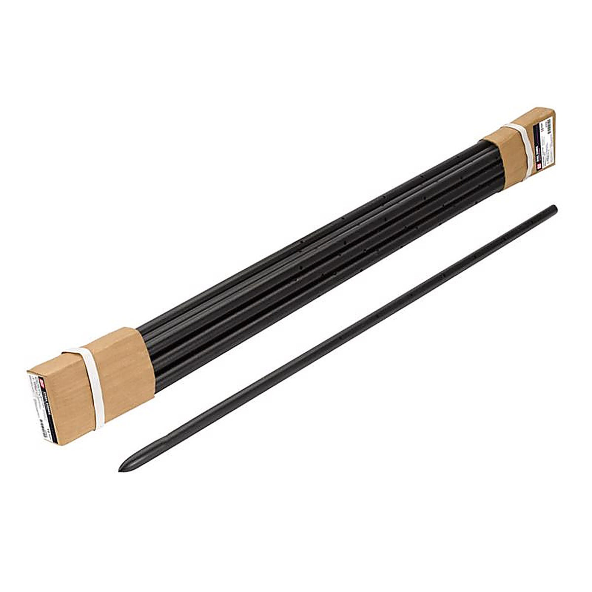 Grip-Rite STKR36 Metal Round Stake with Holes 3 ft. L x 0.75 in. Dia.