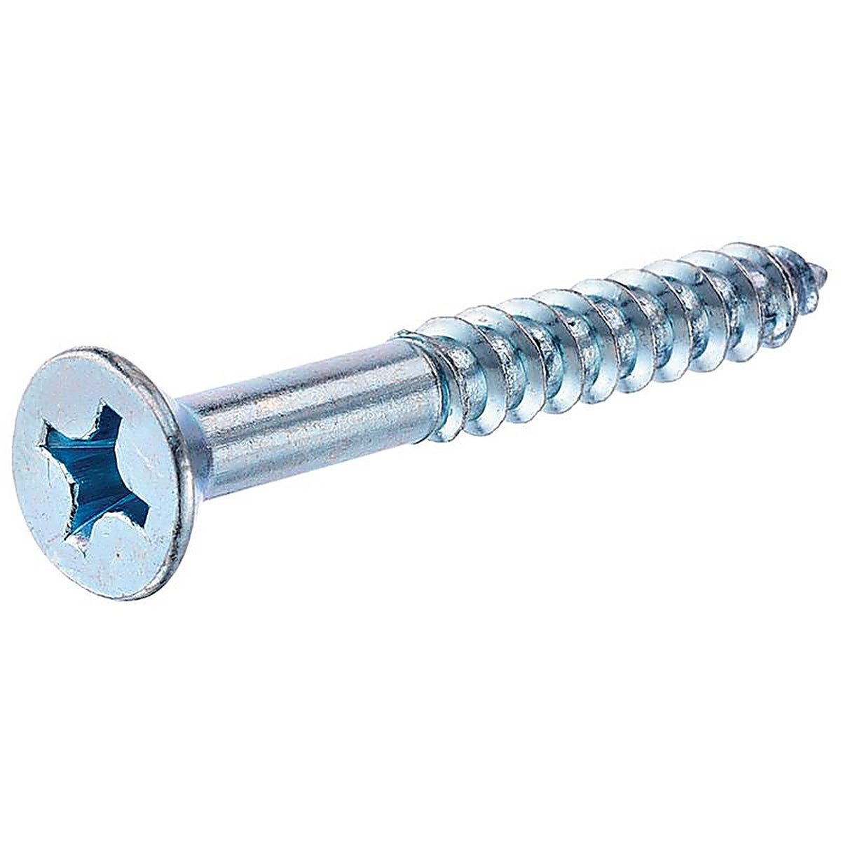 Hillman 40138 No. 10 x 2-1/2 in. L Phillips Zinc-Plated Wood Screws 100/Pack