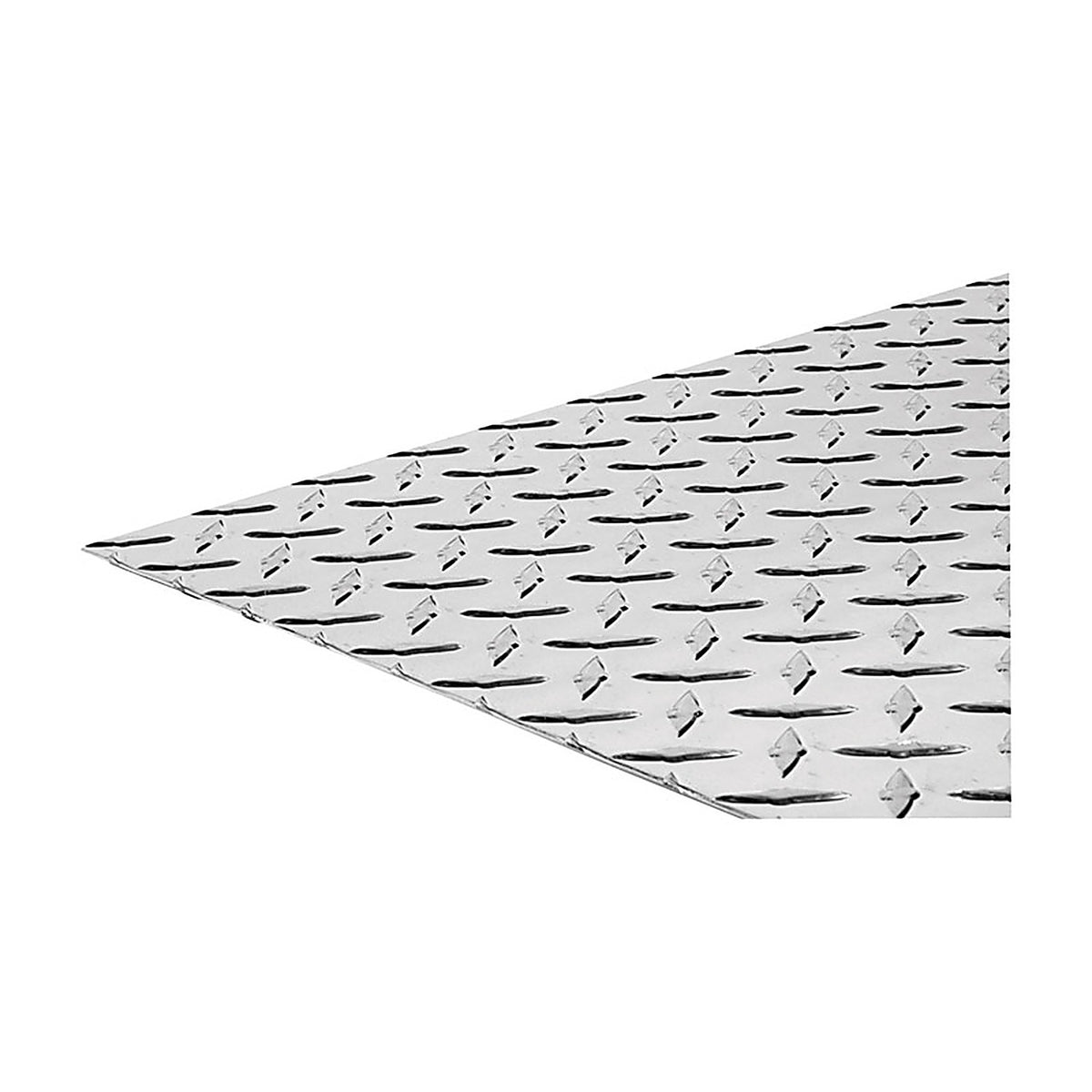 Boltmaster - 11259 - 0.1 In. X 12 In. W X 24 In. L Bright Aluminum Tread Plate