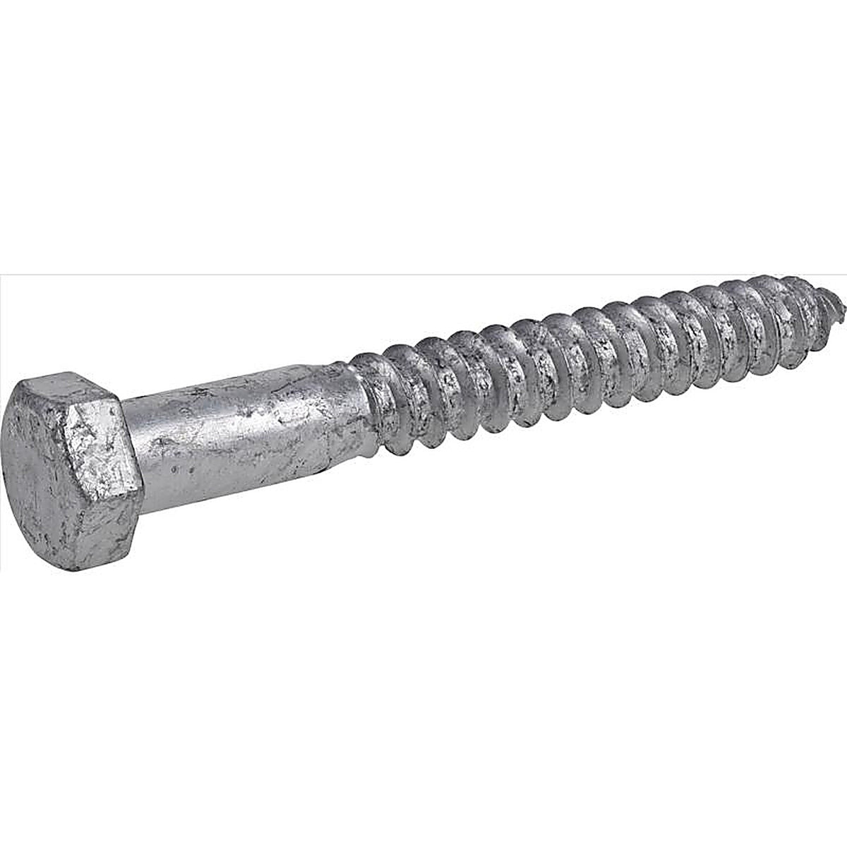 Hillman - 812098 - 1/2 In. X 4 In. L HEX Hot Dipped Galvanized Steel Lag Screw 25 Pack