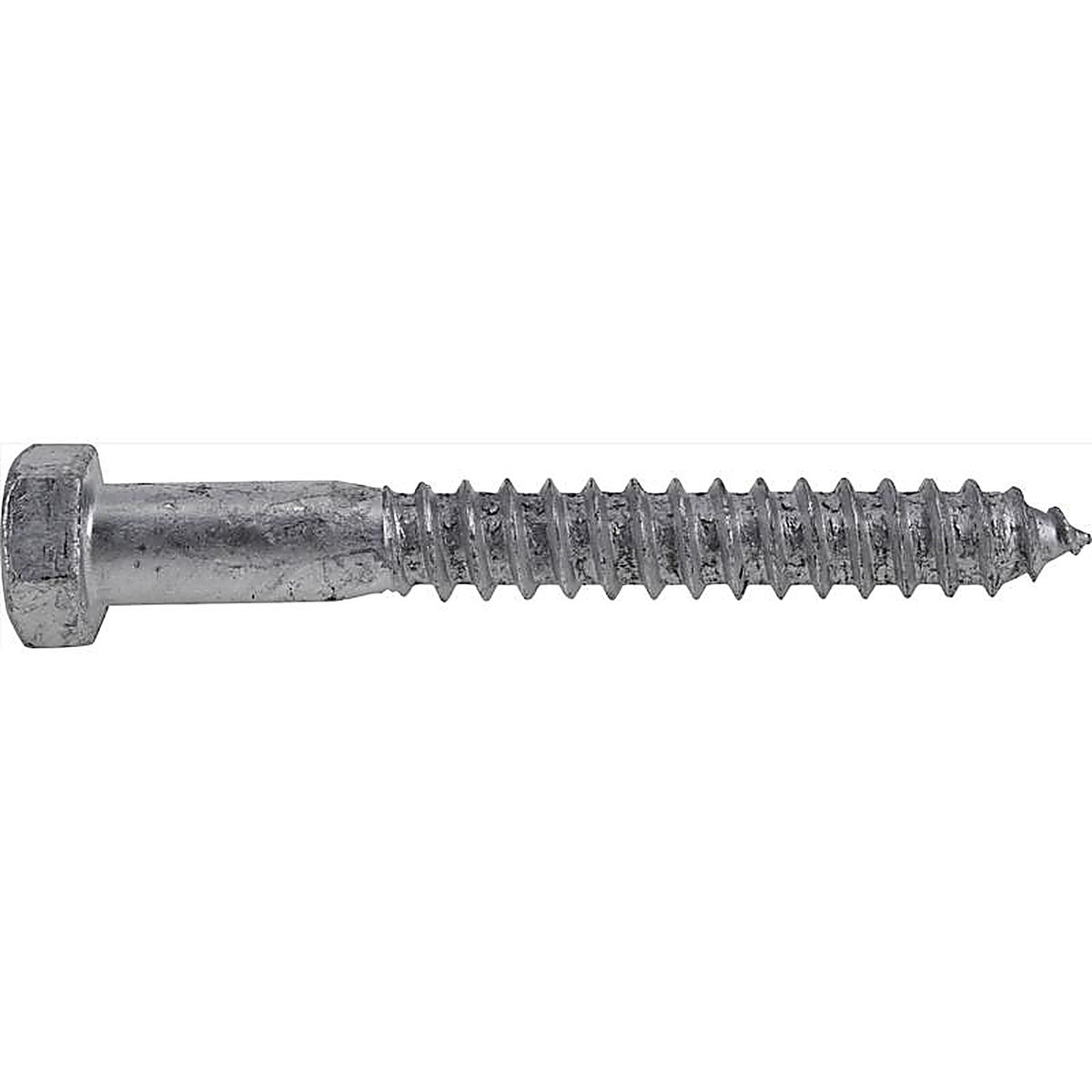 Hillman - 812098 - 1/2 In. X 4 In. L HEX Hot Dipped Galvanized Steel Lag Screw 25 Pack