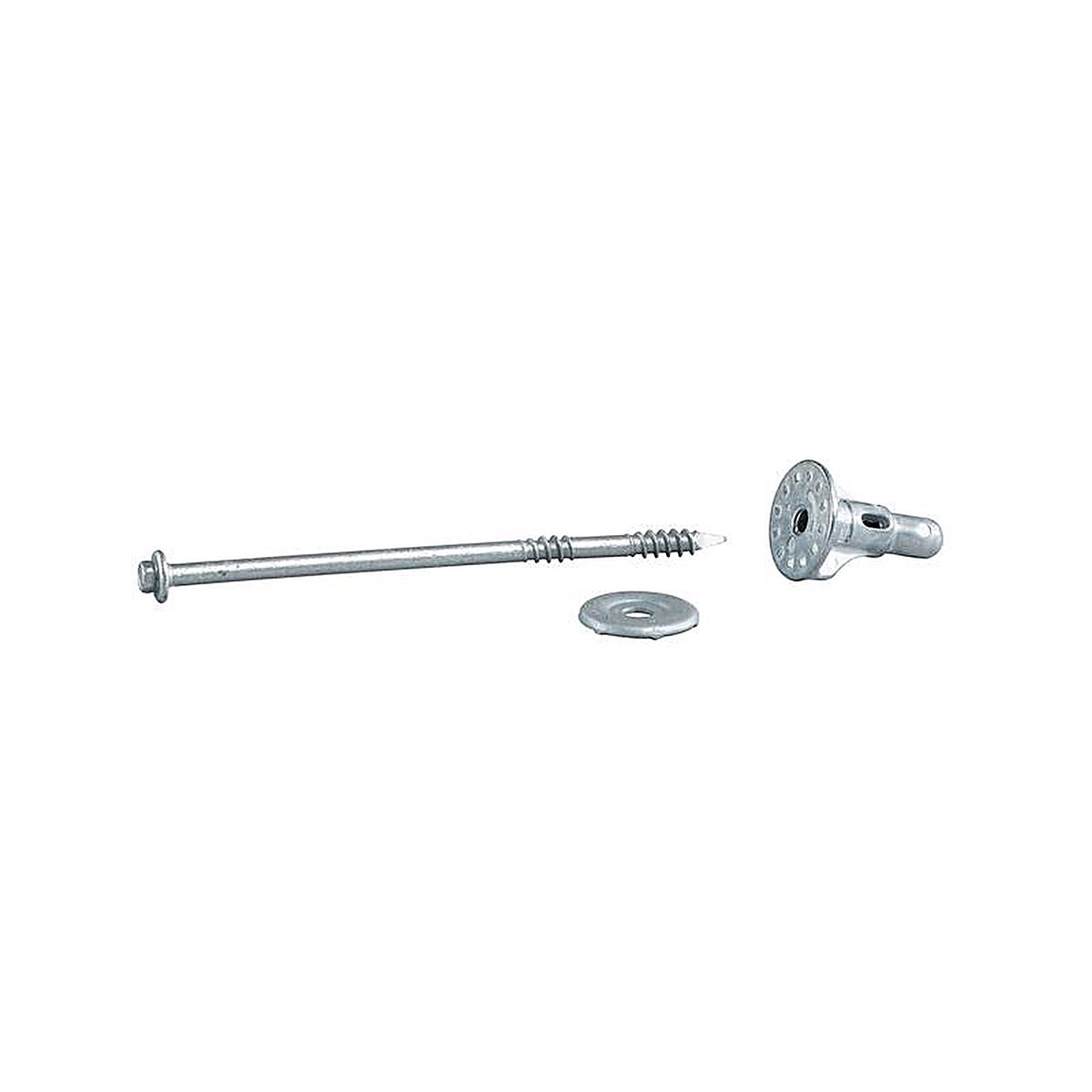 Fastenmaster - FMTHR008-24 - Thrulok No. 8 Each X 8 In. L HEX Drive HEX Head Coarse Screw Kit