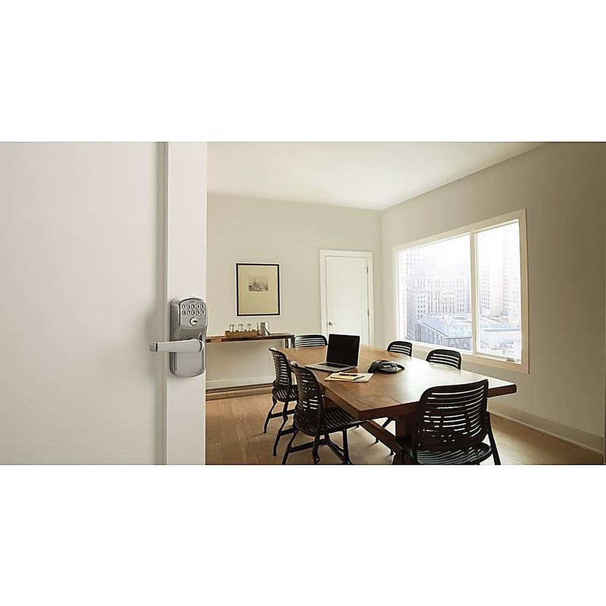 Schlage FE595CSVPLYXELA Satin Chrome Steel Electronic Keypad Entry Lock