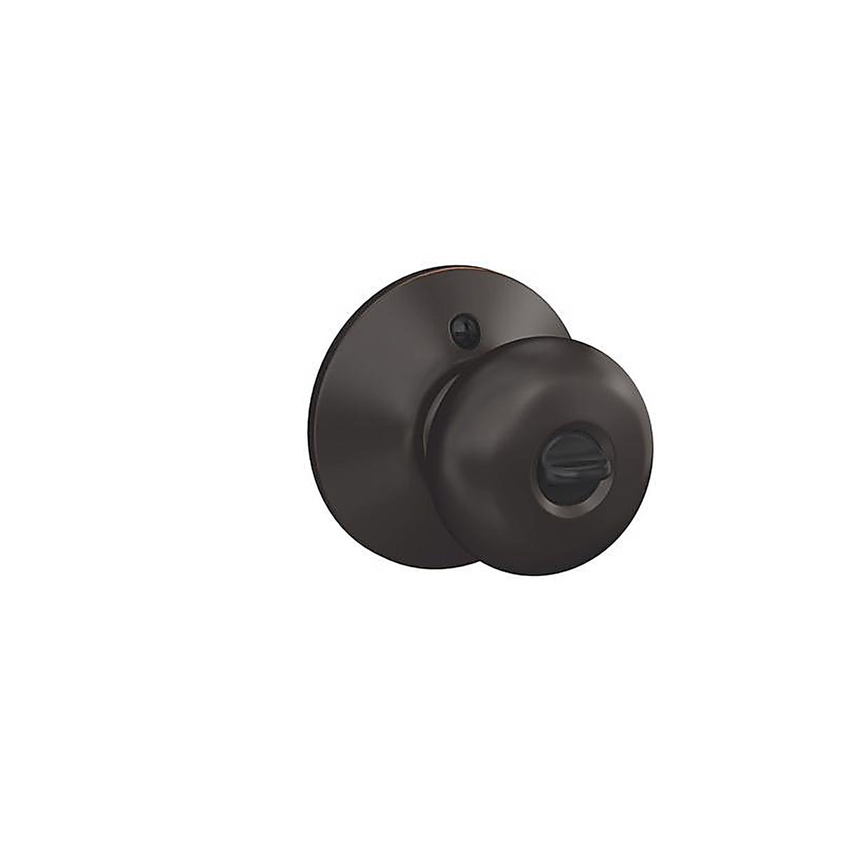 Schlage F51VPLY716 Plymouth Aged Bronze Entry Lockset ANSI Grade 2 1-3/4 in.