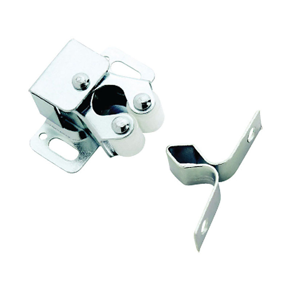 Amerock - 1888373 - 1.25 In. H X 0.5 In. W X 1.6 In. D Polished Chrome Zinc Roller Catch