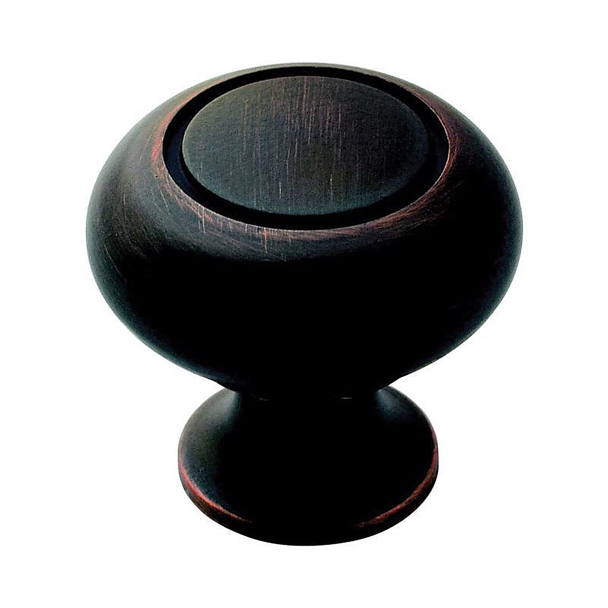 Amerock - BP53011ORB - Allison Traditional Classics Round Cabinet Knob 1-1/4 In. D 1-3/16 In. Oil Rubbed Bronze 1 P