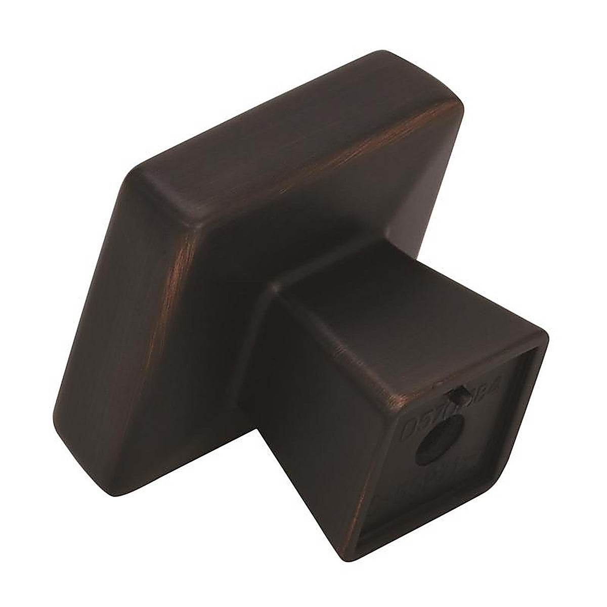 Amerock - BP55271ORB - Blackrock Square Cabinet Knob 1-3/16 In. D 1-1/16 In. Oil Rubbed Bronze 1 Pack