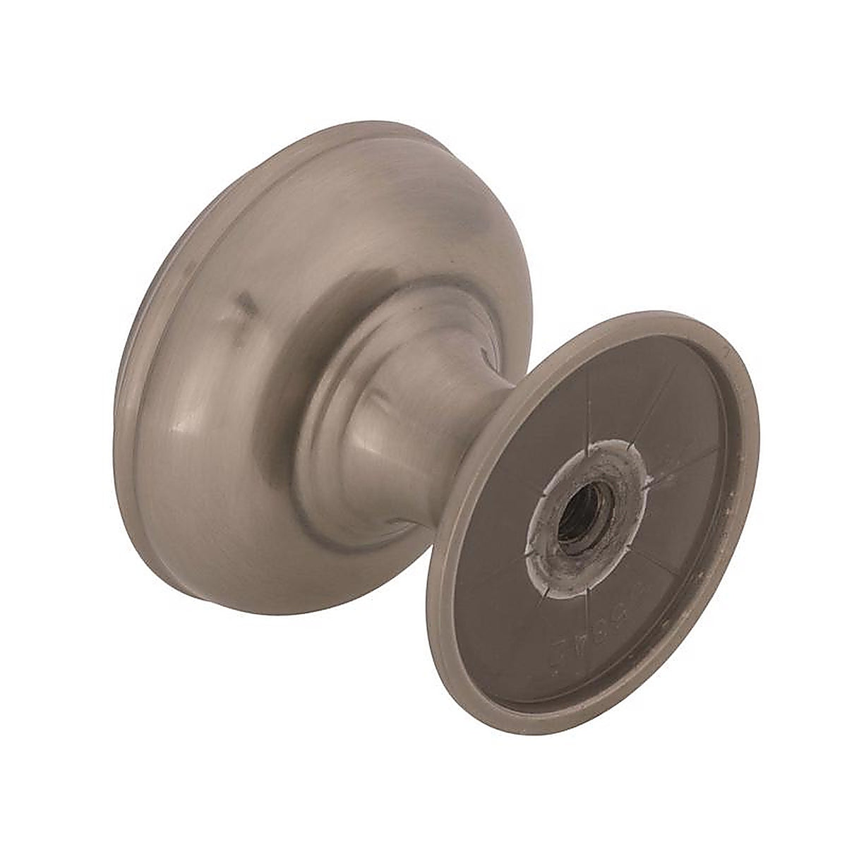 Amerock - BP55342G10 - Revitalize Round Cabinet Knob 1-1/4 In. D 1-1/4 In. Satin Nickel 1 Pack