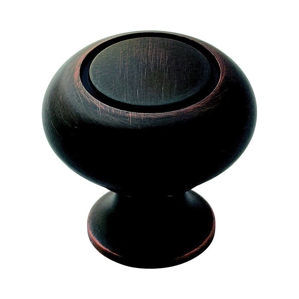 Amerock - 1875415 - Allison Round Cabinet Knob 1-1/4 In. D Oil Rubbed Bronze 10 Pack