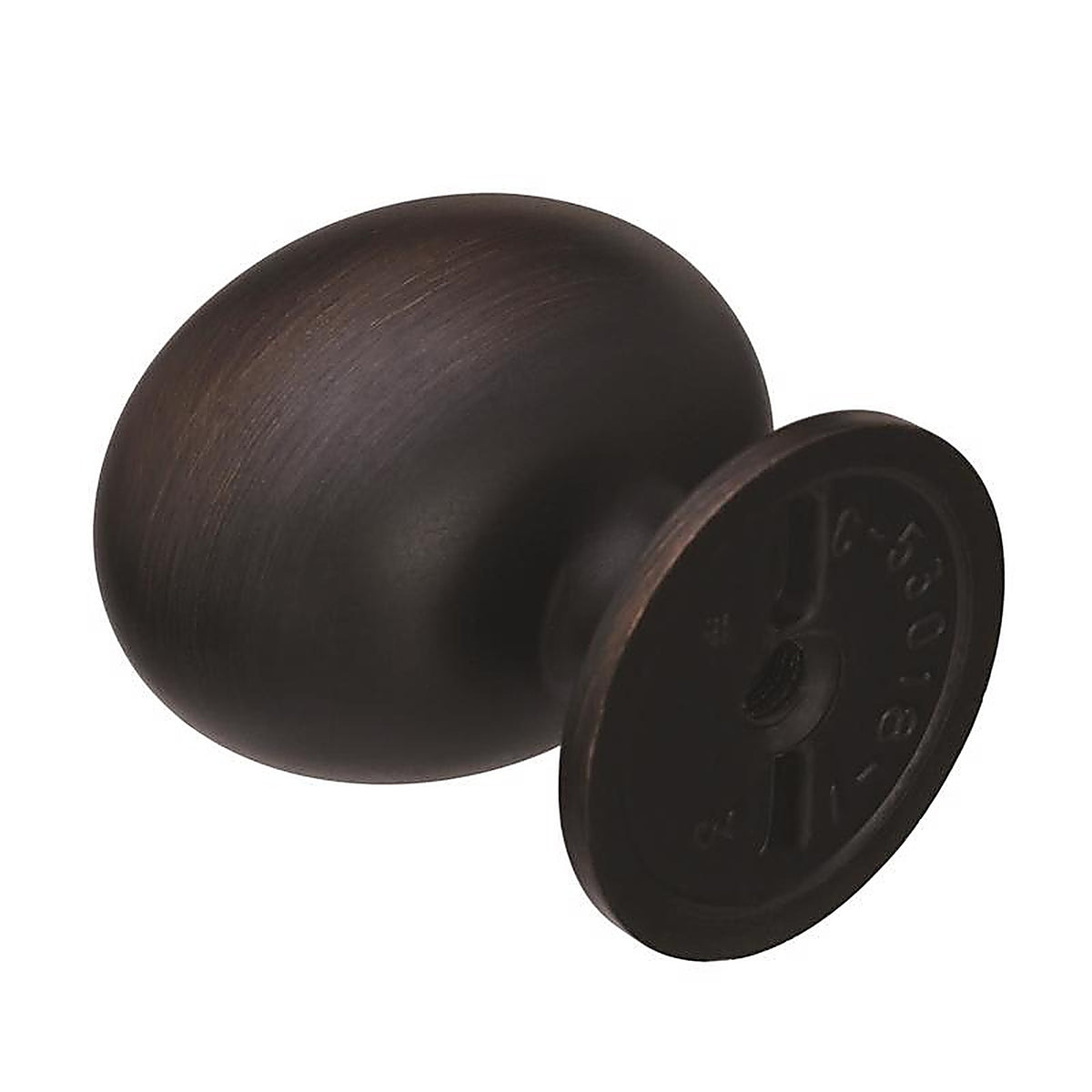Amerock - BP53018ORB - Allison Oval Cabinet Knob 1-3/8 In. D 1-3/8 In. Oil Rubbed Bronze 1 Pack