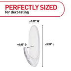 3M 17093CLR-AWES Large Plastic Hook 3-3/8 in. L 1/Pack